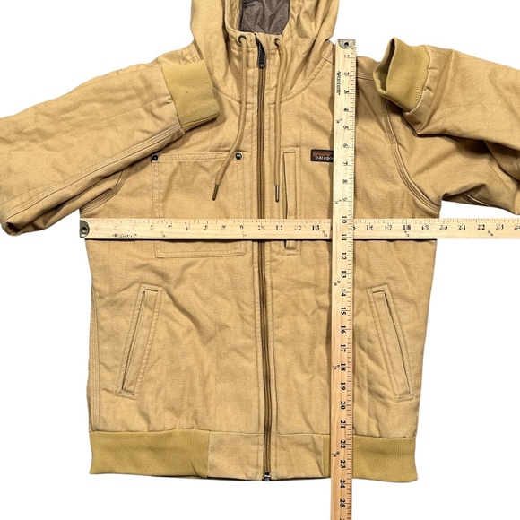 Patagonia All Seasons Bomber Hoody Hemp Canvas Work Jacket Womens Small - Picture 11 of 11